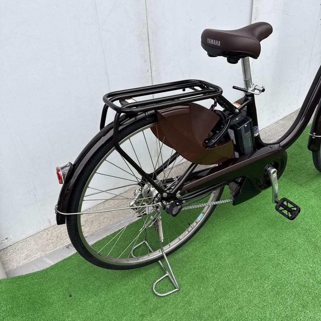 YAMAHAヤマハ電動アシスト自転車26インチ 12.3Ah ブラウン