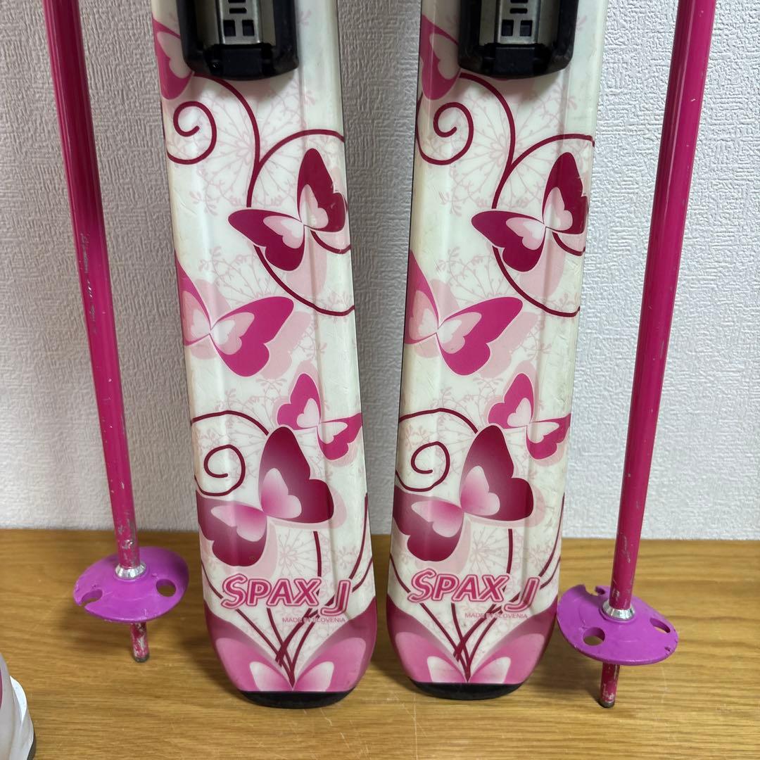 ジュニアストック付スキーセット　KAZAMA 130cm ATOMIC23cm