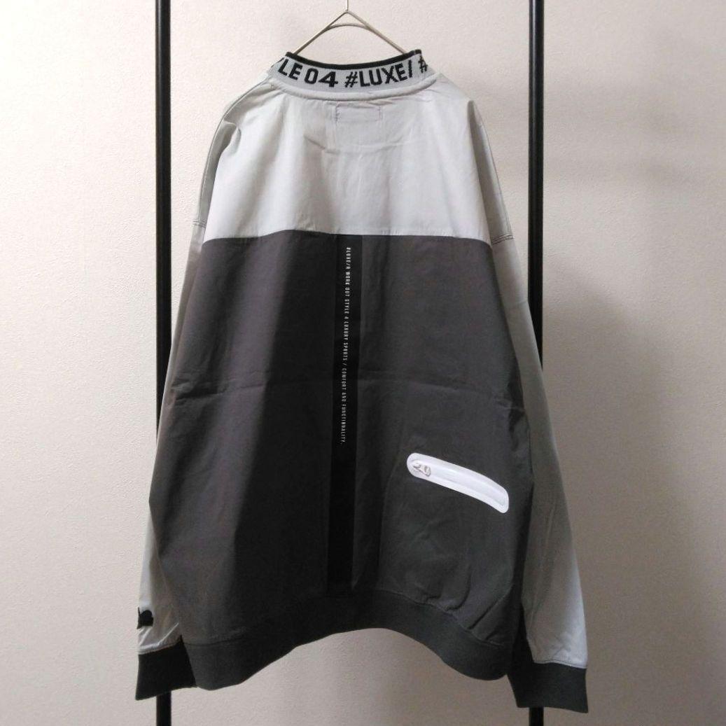[サンプルSALE /D391 ] LUXE/R ナイロン布帛プルオーバー