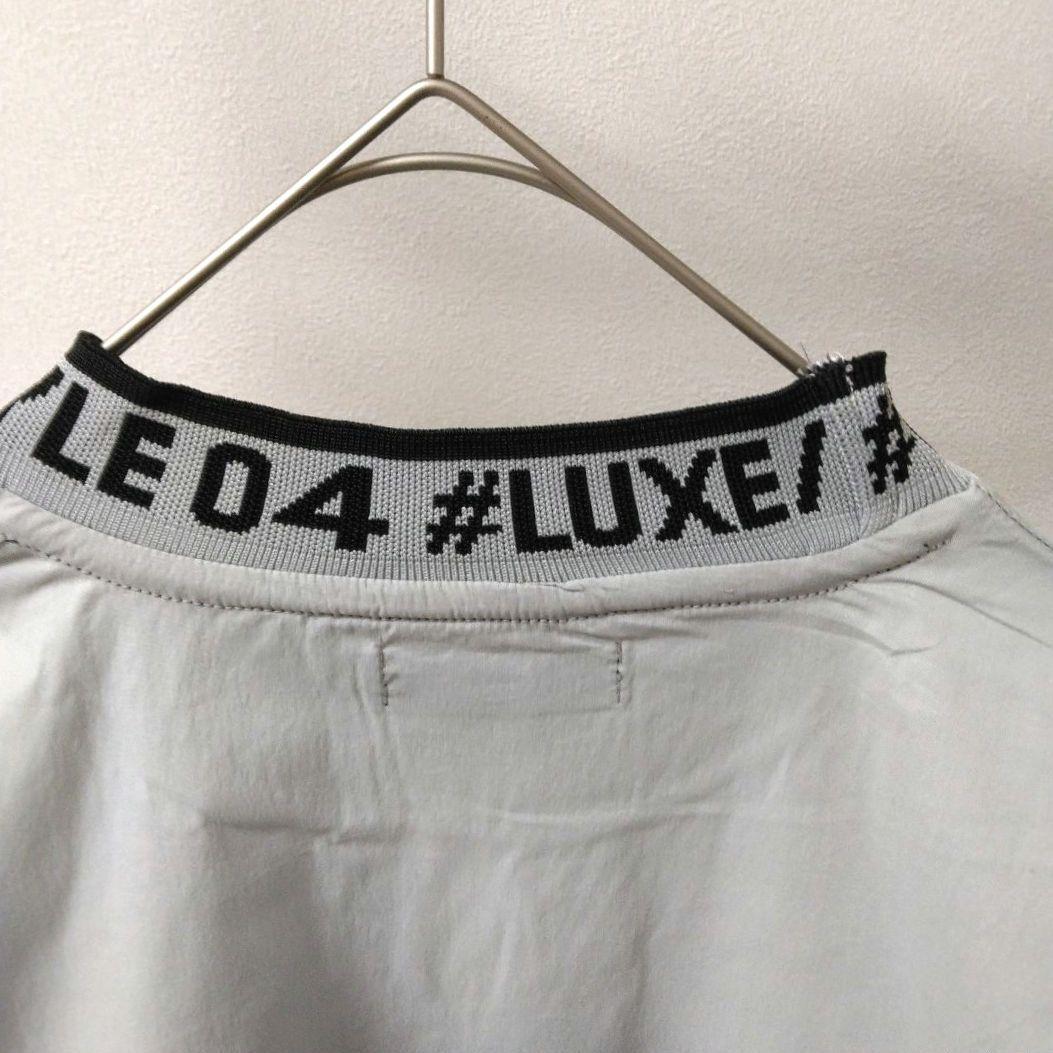 [サンプルSALE /D391 ] LUXE/R ナイロン布帛プルオーバー