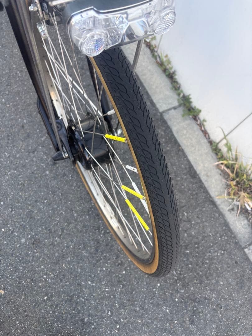 BRIDGESTONE FRONTIA 電動アシスト自転車 26 黒　B400