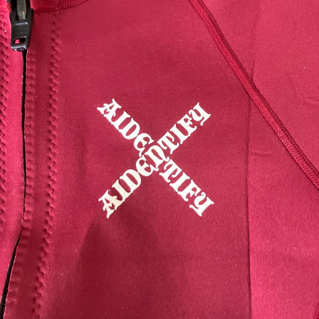 AIDENTIFY バーガンディ ウェットスーツ タッパー