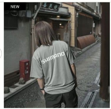 SHIMANO Logo DryShort Sleeve Tshirt Mサイズ