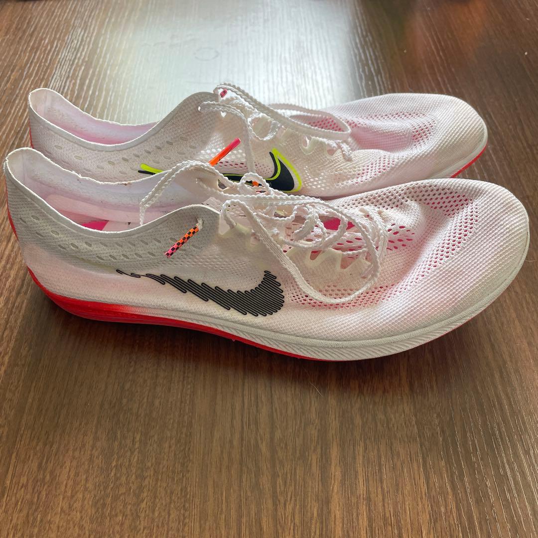 Nike スパイクシューズ ホワイト/ピンク/ブラック/イエロー　26.5cm