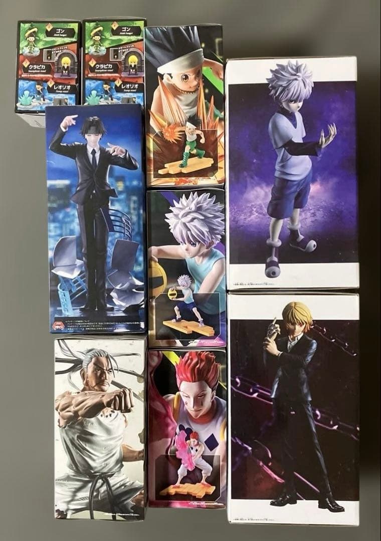 【新品】HUNTER×HUNTERフィギュア 9点セット