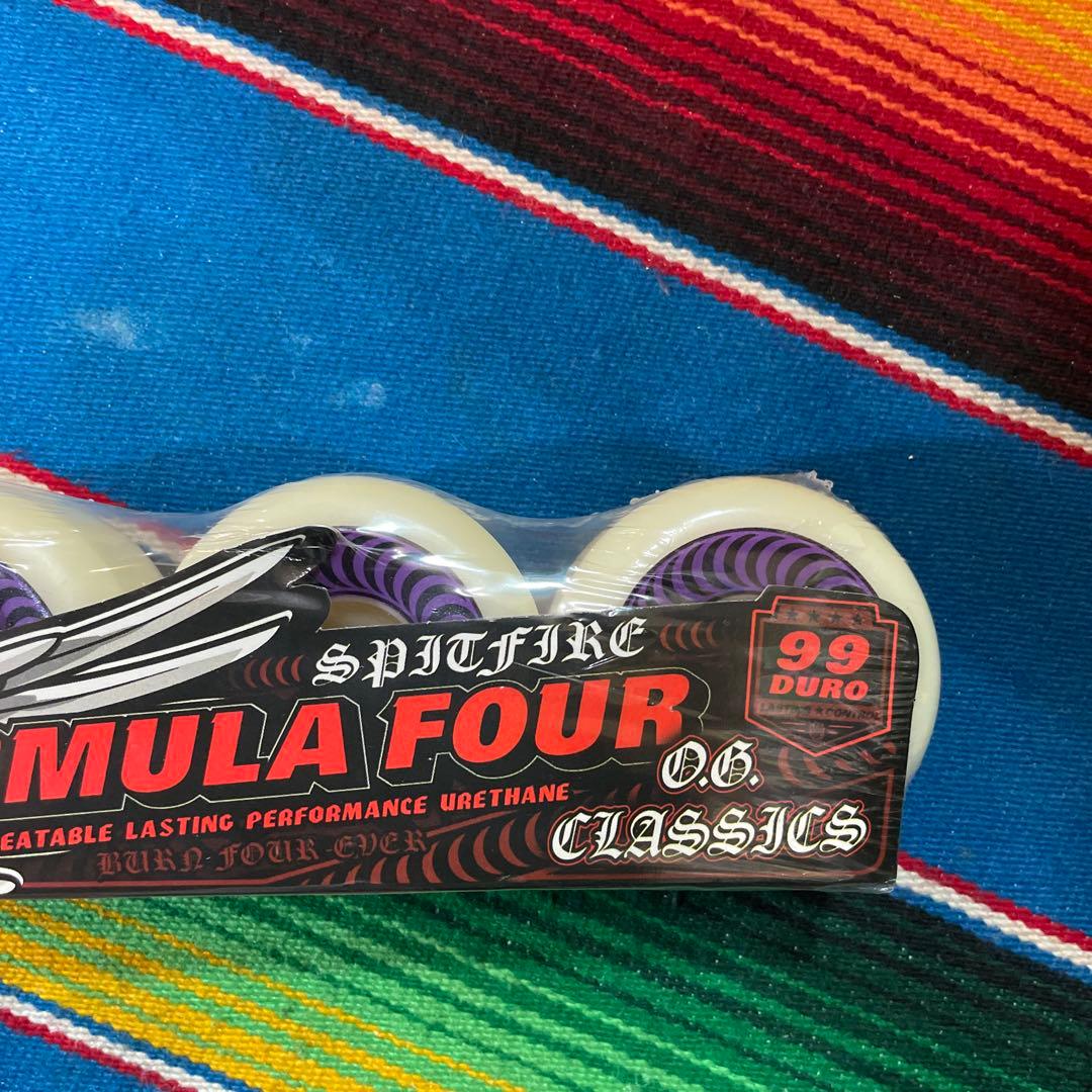 スケートボード SPITFIRE FORMULA FOUR58mmCLASSICS 99DURO