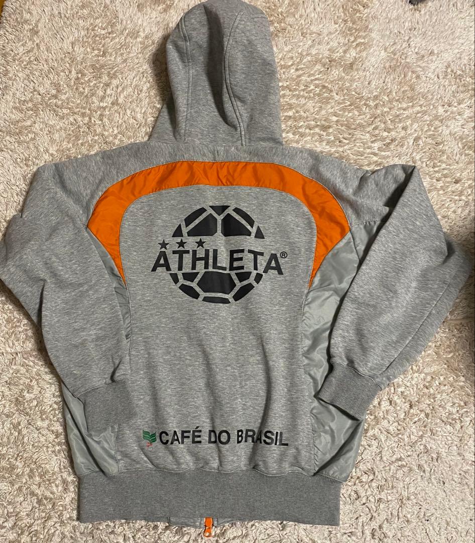 ATHLETA アスレタ　セットアップ フードロゴ パーカー スウェットパンツ