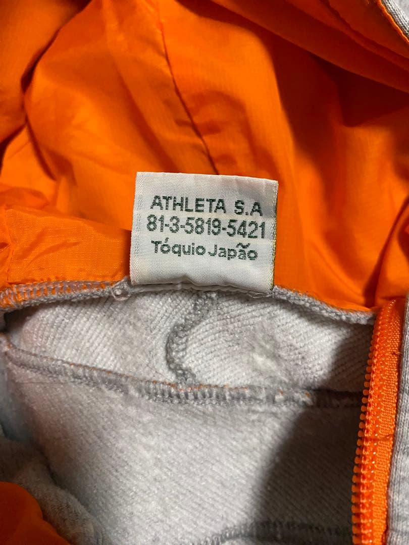 ATHLETA アスレタ　セットアップ フードロゴ パーカー スウェットパンツ