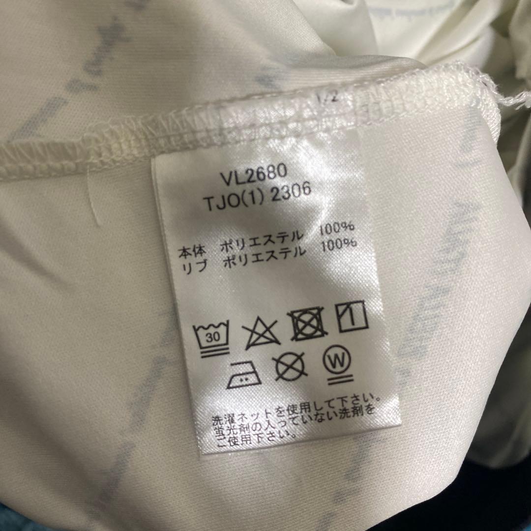 FILA 上下セット　テニス　スコート　L ホワイト　レディース　白　柄　フィラ