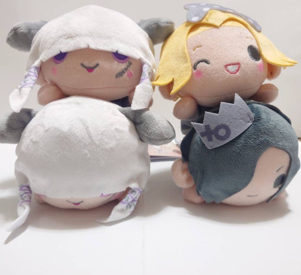 真天地開闢集団　ジグザグ×サンリオキャラクターズ 寝そべりぬいぐるみ 4個セット