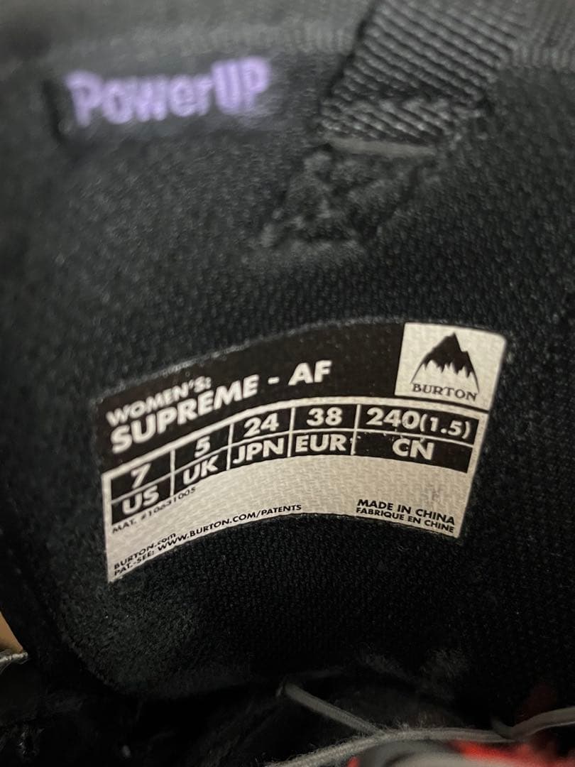 Burton バートン ブーツ Supreme サプリーム 24.0cm