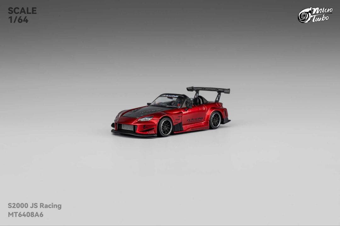 1/64 Micro Turbo ホンダ S2000 JS RACING 赤