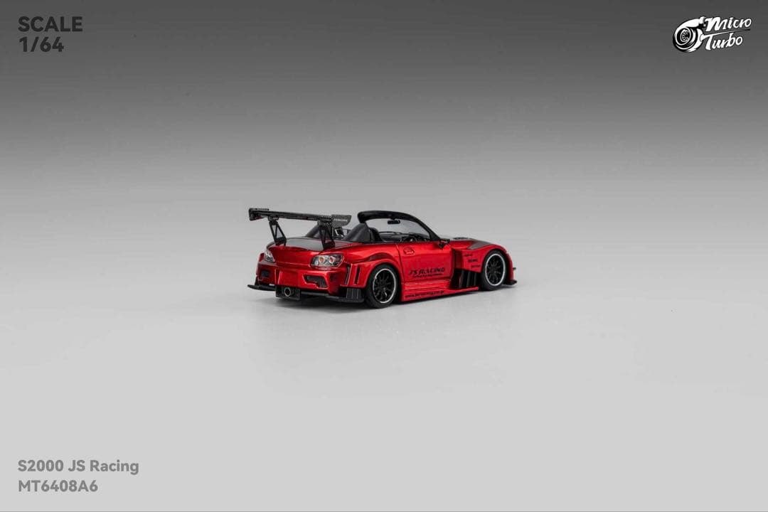 1/64 Micro Turbo ホンダ S2000 JS RACING 赤