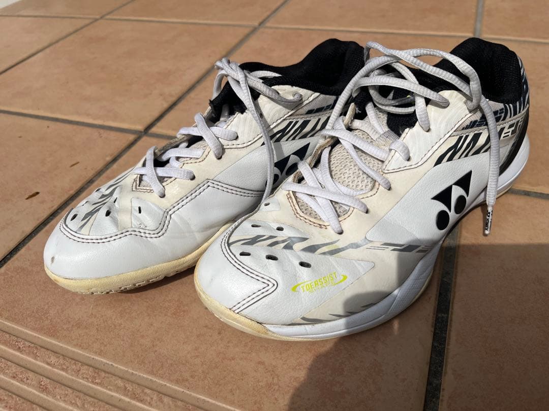 YONEX ヨネックス パワークッション65Z バドミントン シューズ ホワイト