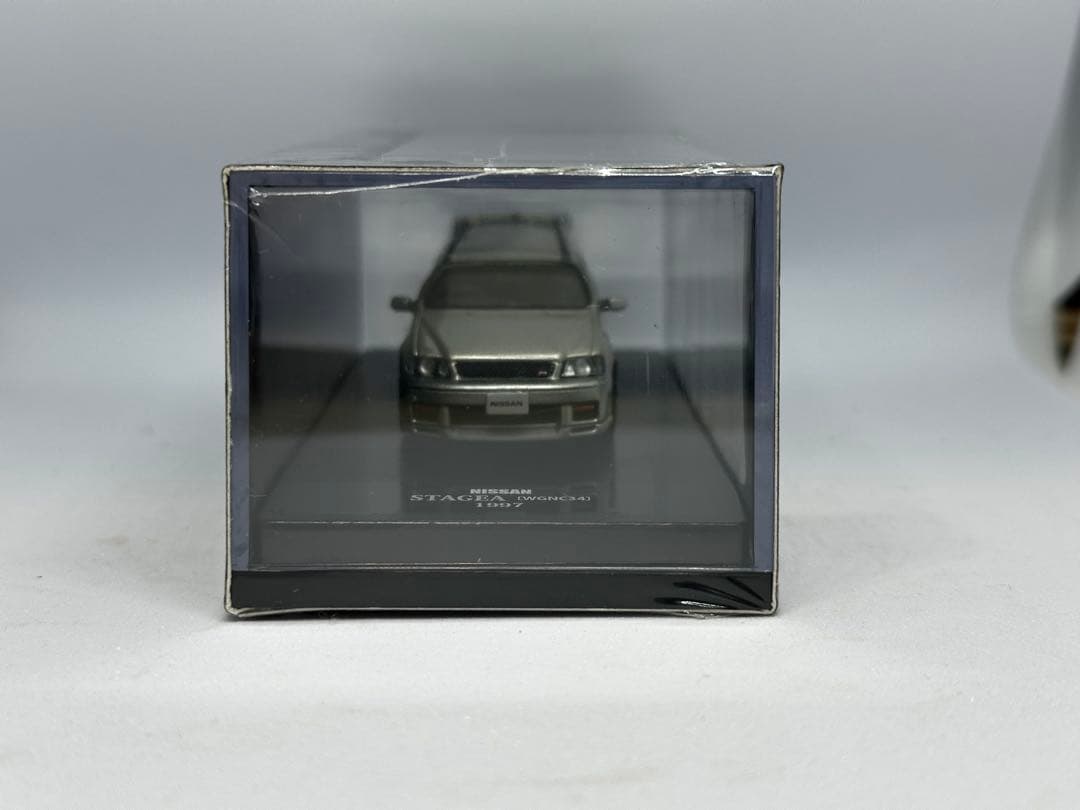 本体未開封 1/64 日本の名車コレクション 日産 ステージア WGNC34改