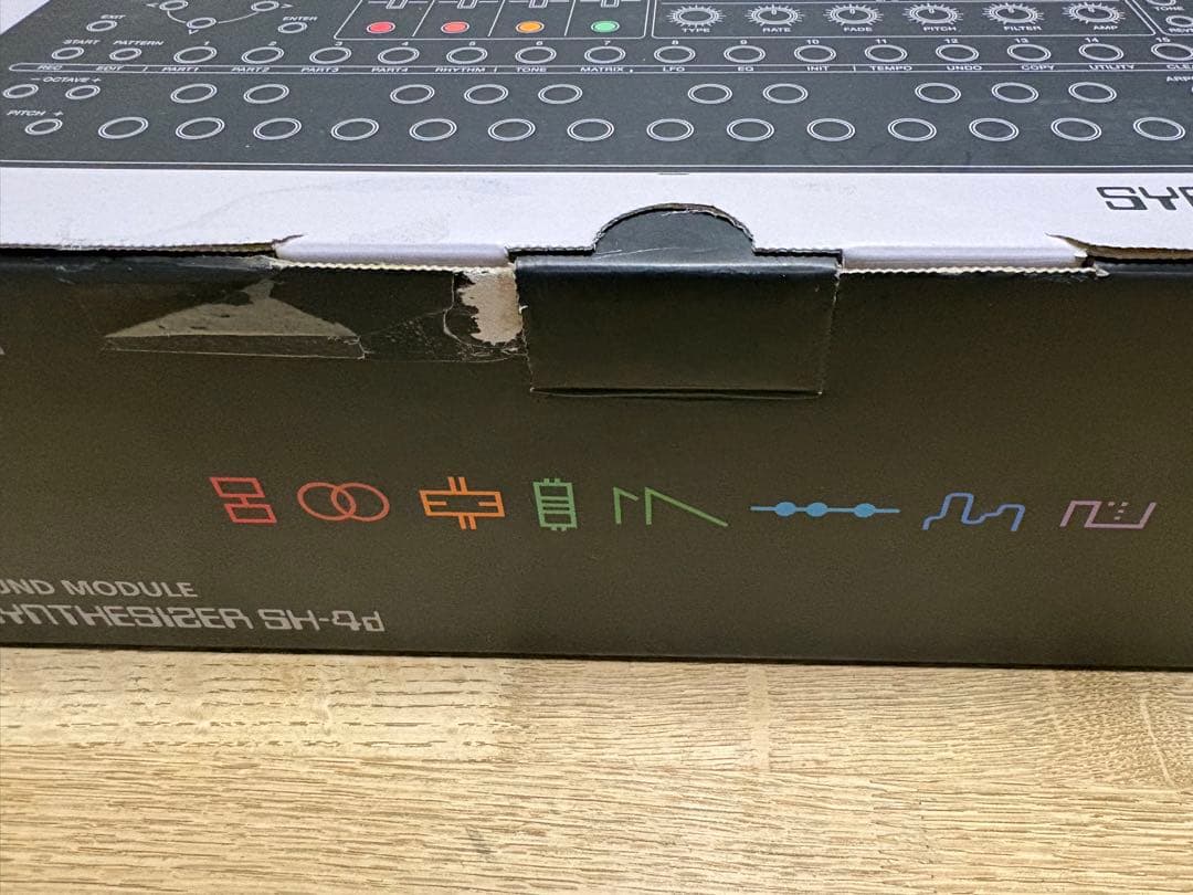 Roland SH-4d シンセサイザー
