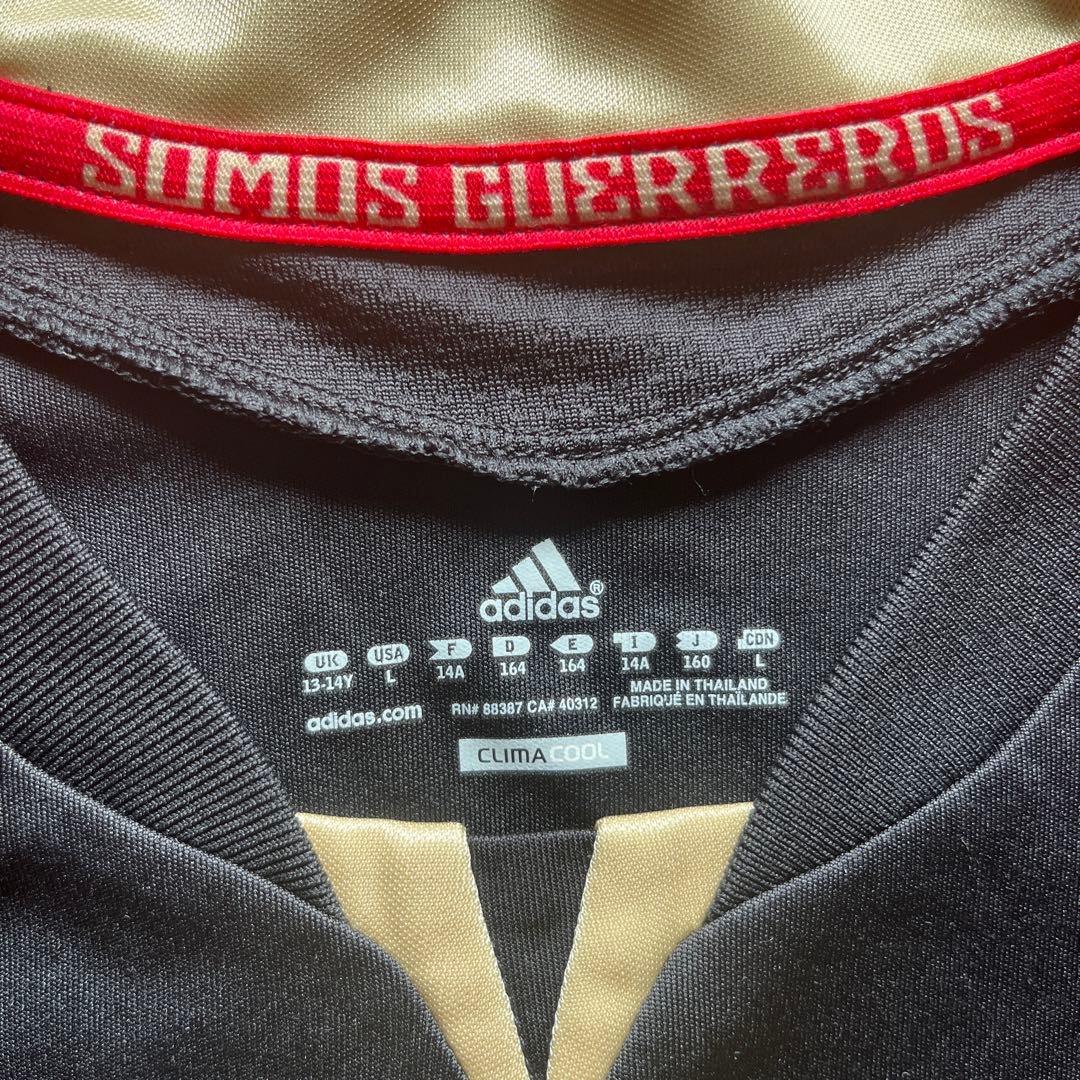 メキシコ代表　ゲームシャツ　adidas climacool