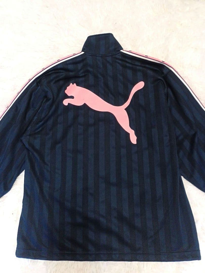 PUMA プージャジャージ セットアップ ネイビー ピンク SS