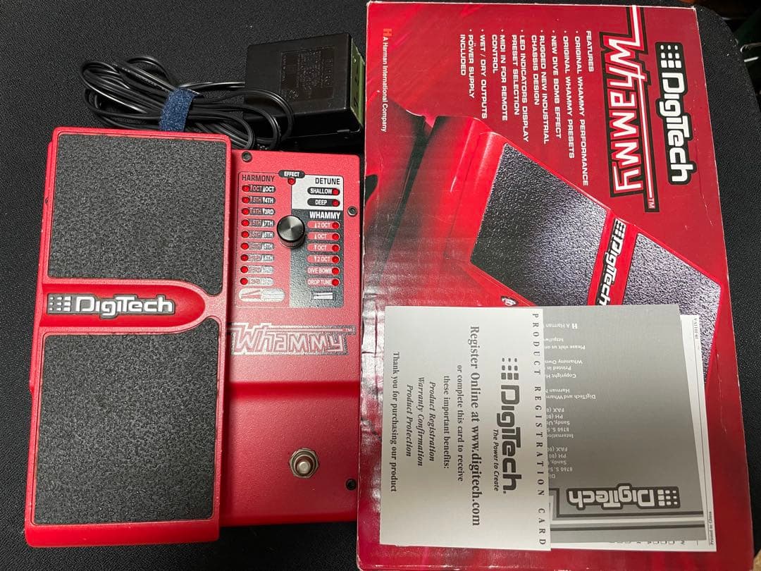Digitech WHAMMY 4 アダプタ、箱付き ワーミーペダル