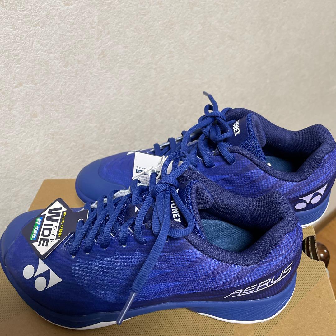 YONEX AERUS バドミントンシューズ ブルー