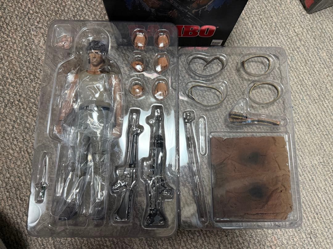 three zero 1/6 ランボー Ⅰ Ⅱ Ⅲ フィギュア