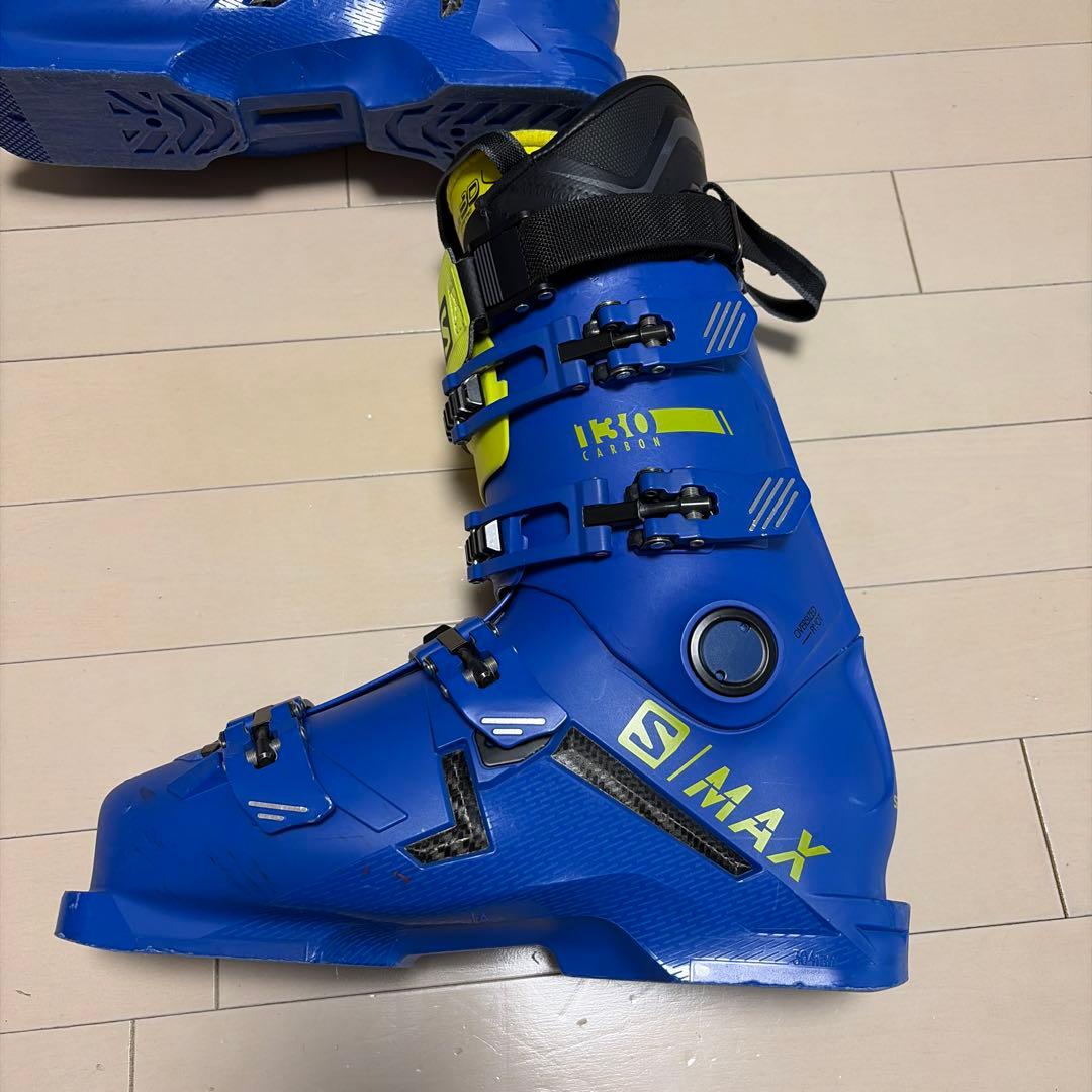 Salomon S/MAX スキー用ブーツ 青/黄色