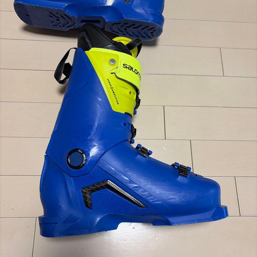 Salomon S/MAX スキー用ブーツ 青/黄色