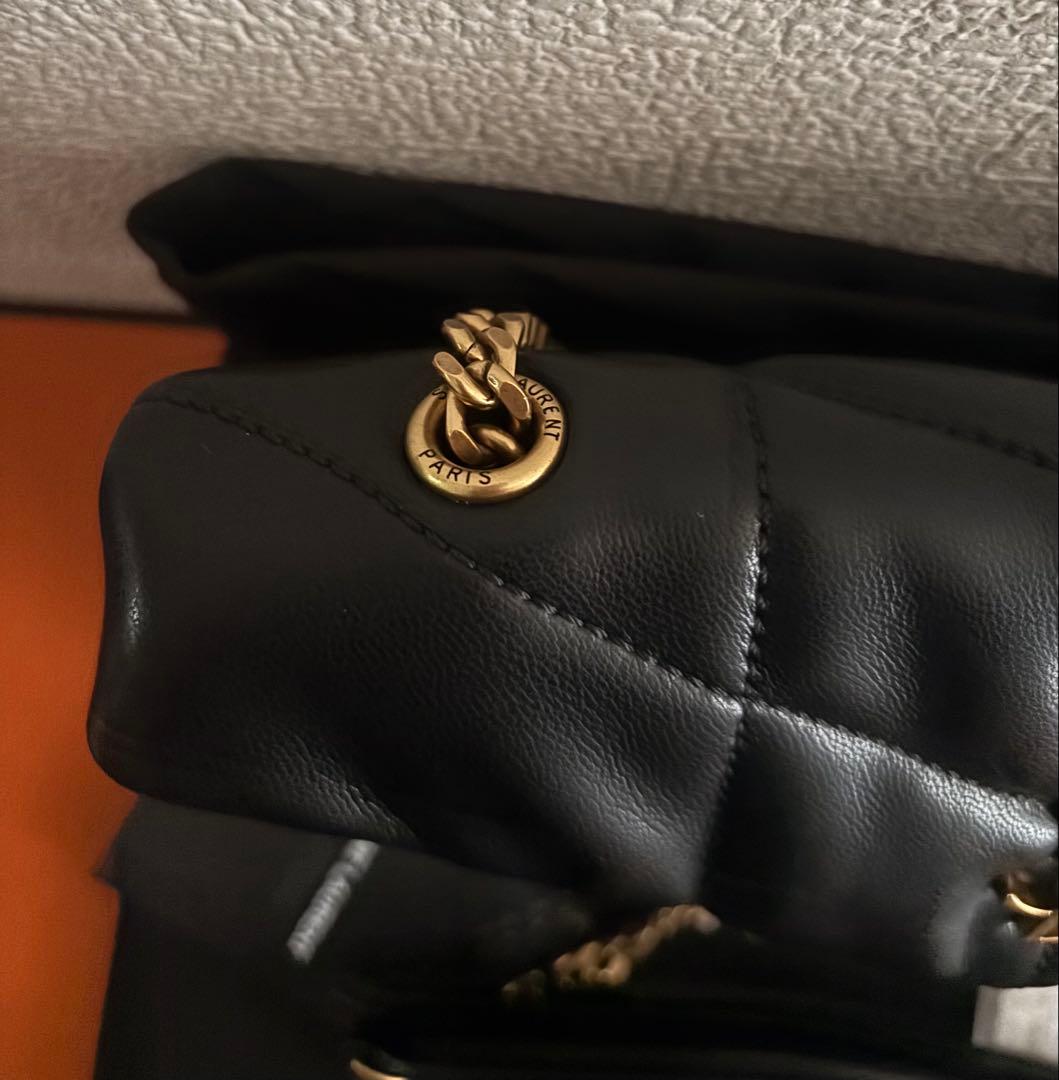 SAINT LAURENT 黒 レザー ショルダーバッグ本日限定
