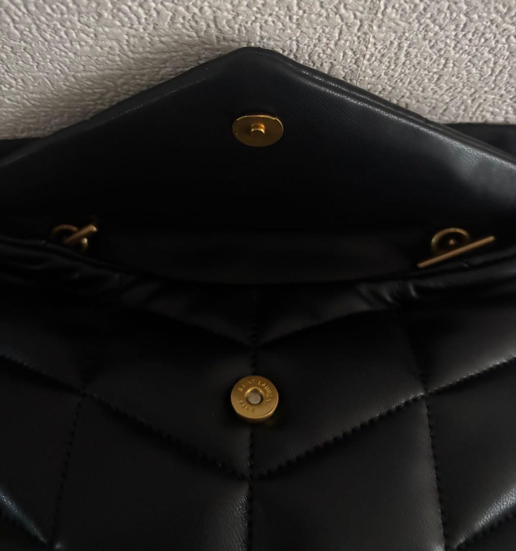 SAINT LAURENT 黒 レザー ショルダーバッグ本日限定