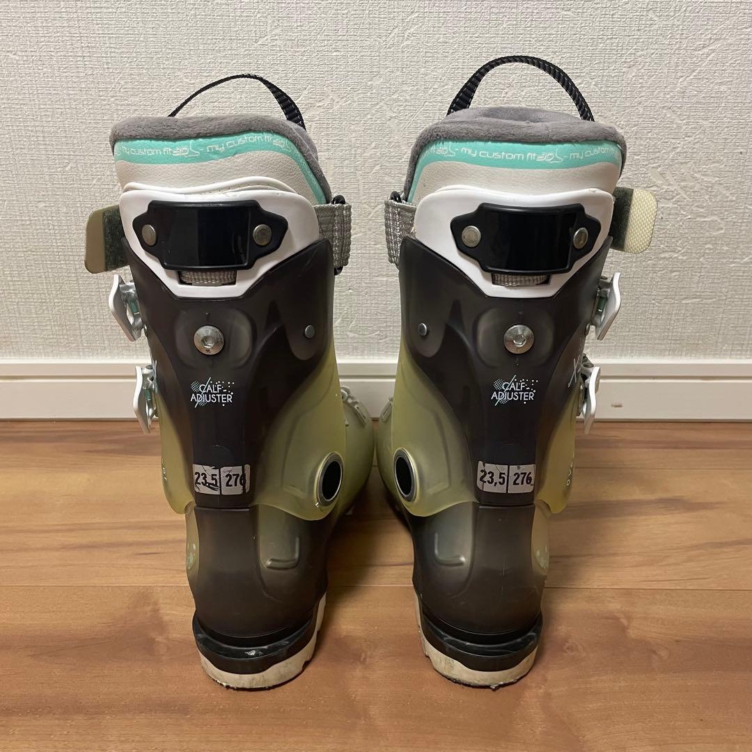 SALOMON145cm 23/23.5cm ストック100cmスキーセット