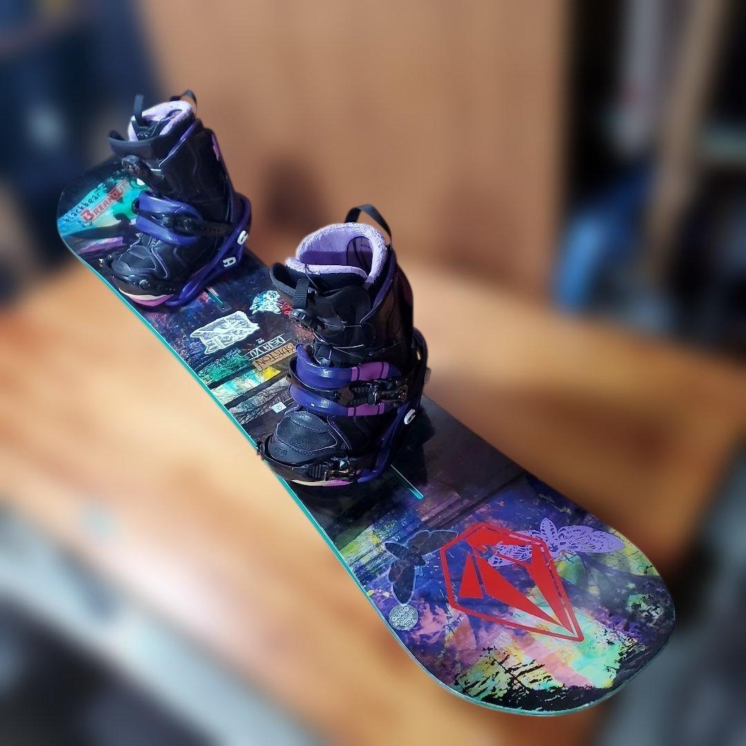BURTON×FLUX×SALOMON 3点セット！ ブーツ交換可能　2639