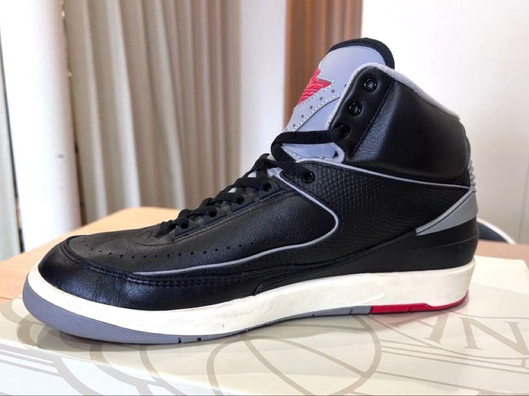 28.5cm黒　NIKE Air Jordan2 ナイキ エアジョーダン2レトロ
