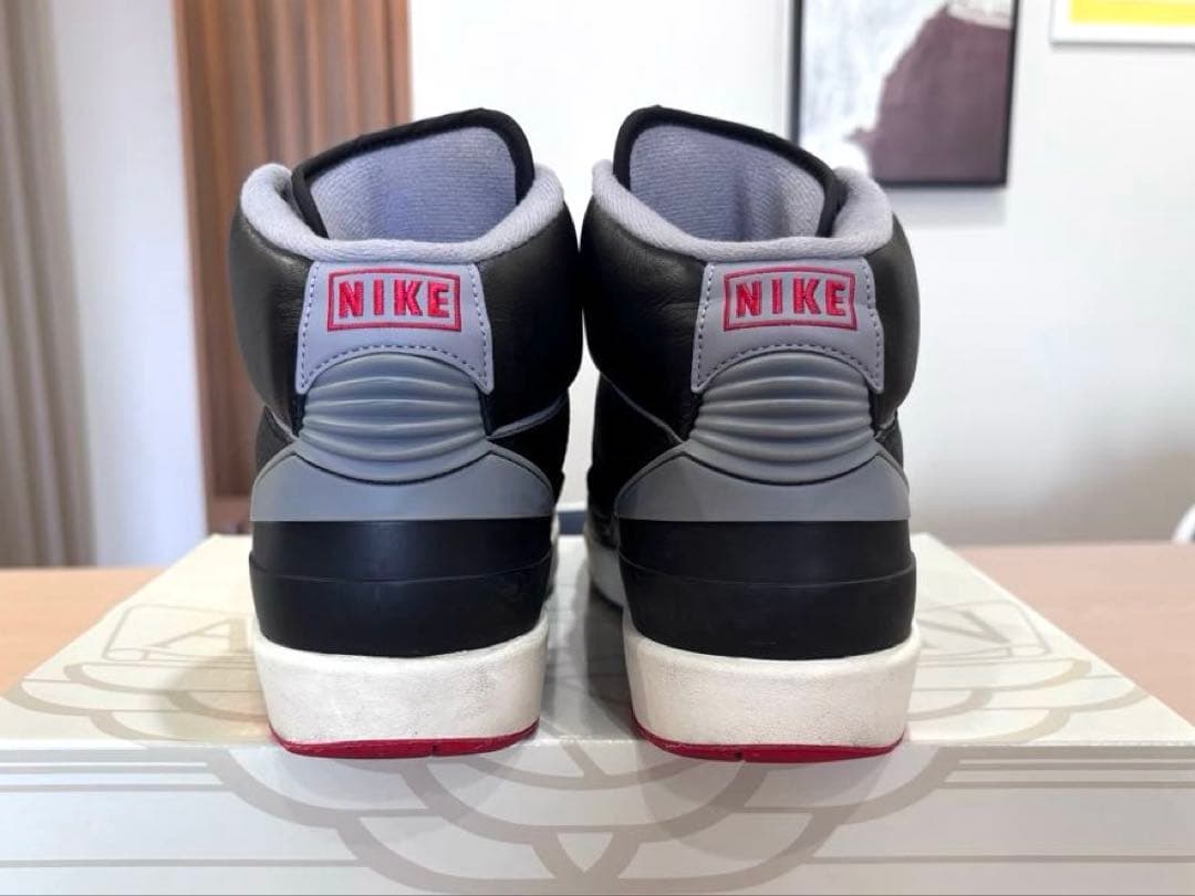28.5cm黒　NIKE Air Jordan2 ナイキ エアジョーダン2レトロ