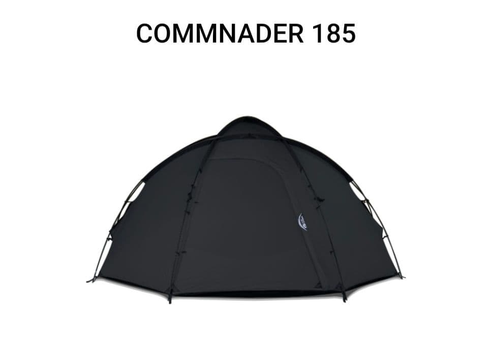 COMMNADER 185 テント ブラック+タープセット