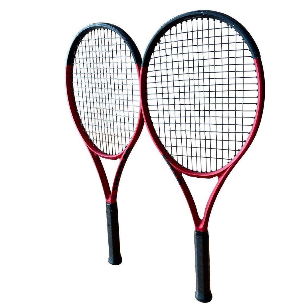 Wilson Clash100 V2 G2 テニスラケット 人気モデル2本セット