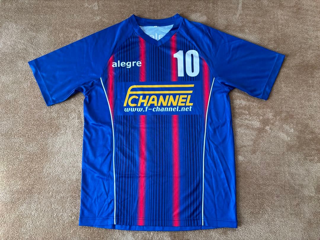 F channel サッカーシャツ10枚セット　ソサイチ用(背番号1〜10まで)