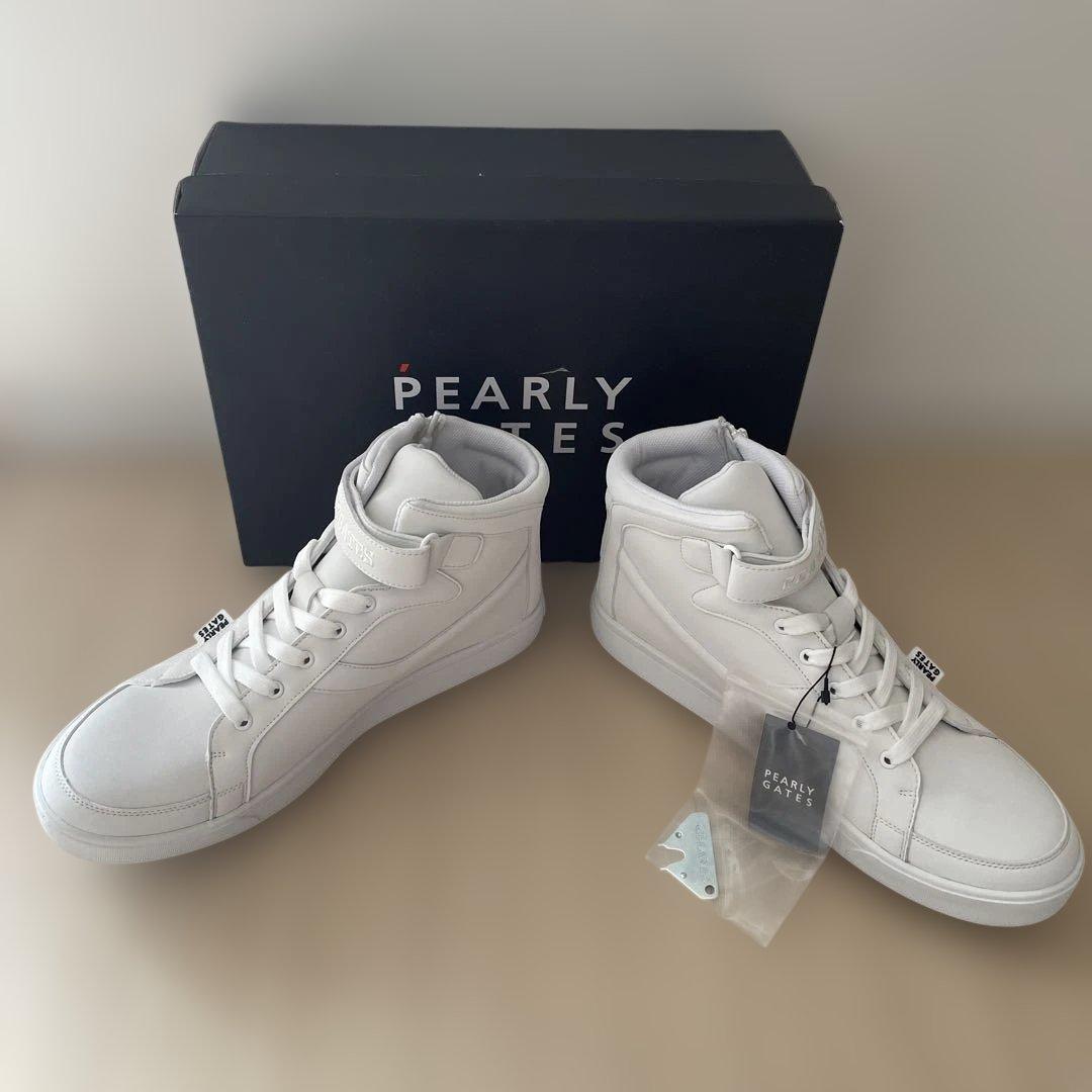新品PEARLY GATES ハイカットゴルフシューズ27.5cm