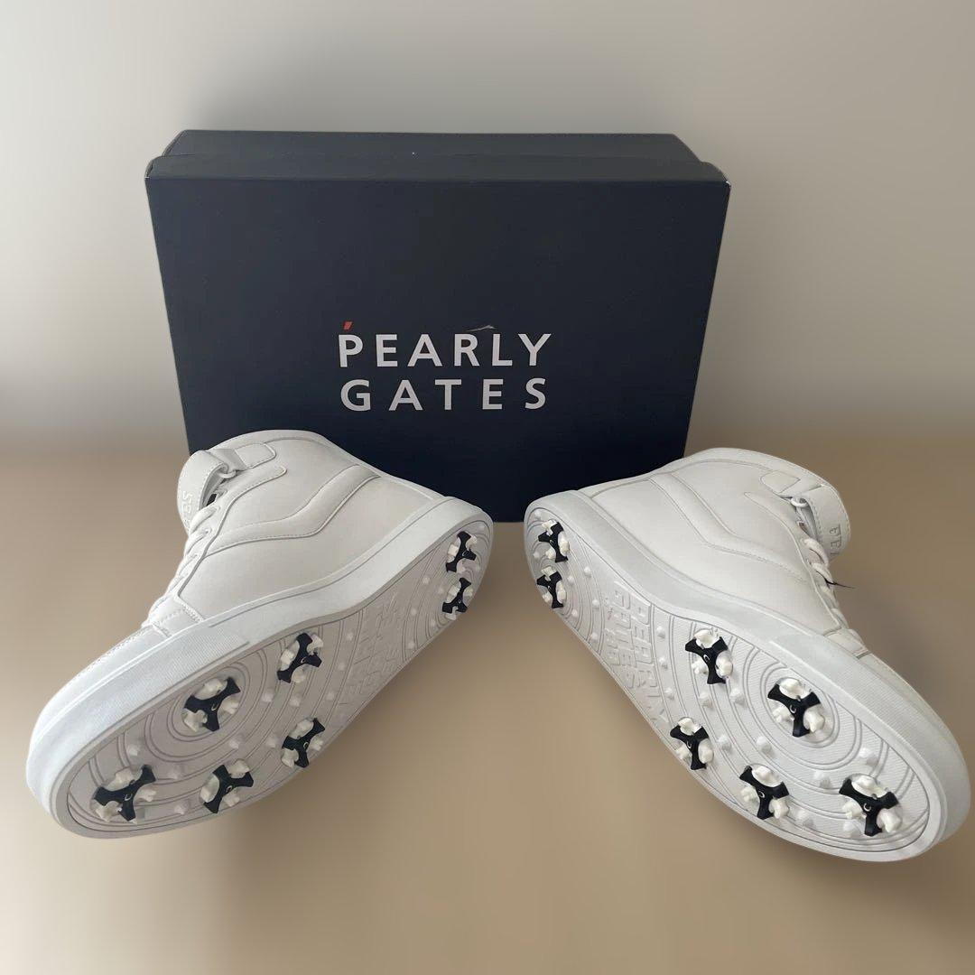 新品PEARLY GATES ハイカットゴルフシューズ27.5cm