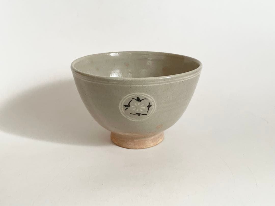 陶芸家　清水茂生　御本　狂言袴　茶碗　抹茶碗　萬古焼　共箱