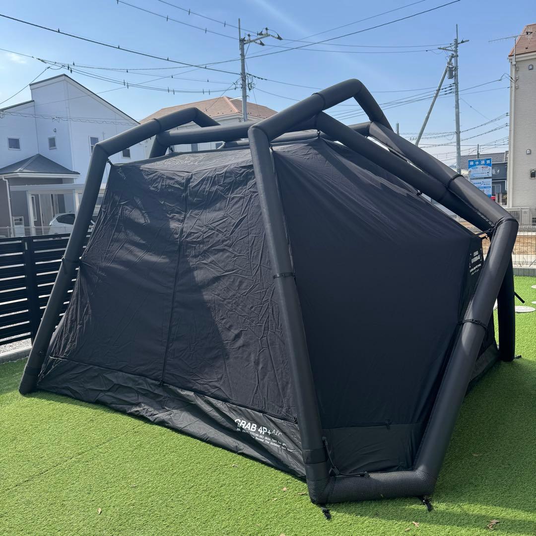 Camvil Crab Air 4P カニテント エアーテント 4人用 ブラック