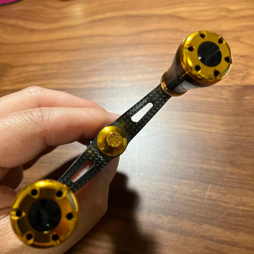 廃盤サイズ　ゴメクサス　シマノ用　4角軸　ダブルハンドル　72mm スタンド