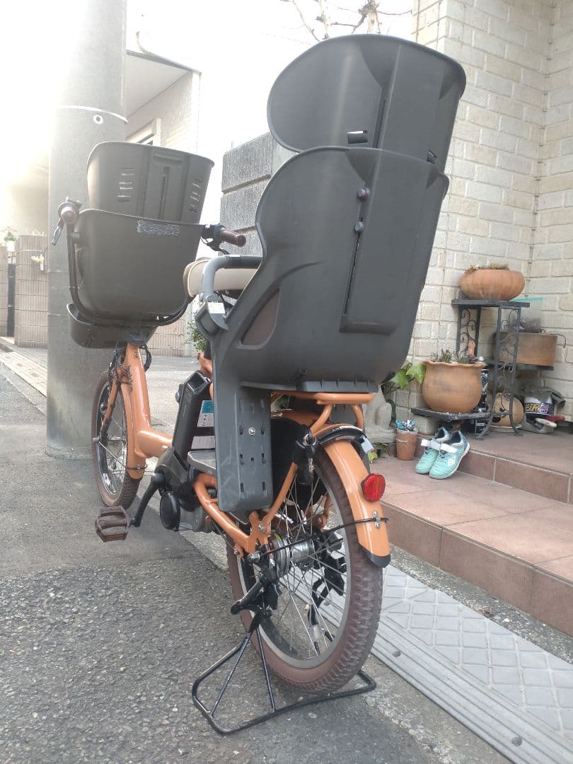 配送可★直接引渡可【ビッケBikkeポーラー】電動アシスト自転車★３人乗子供乗