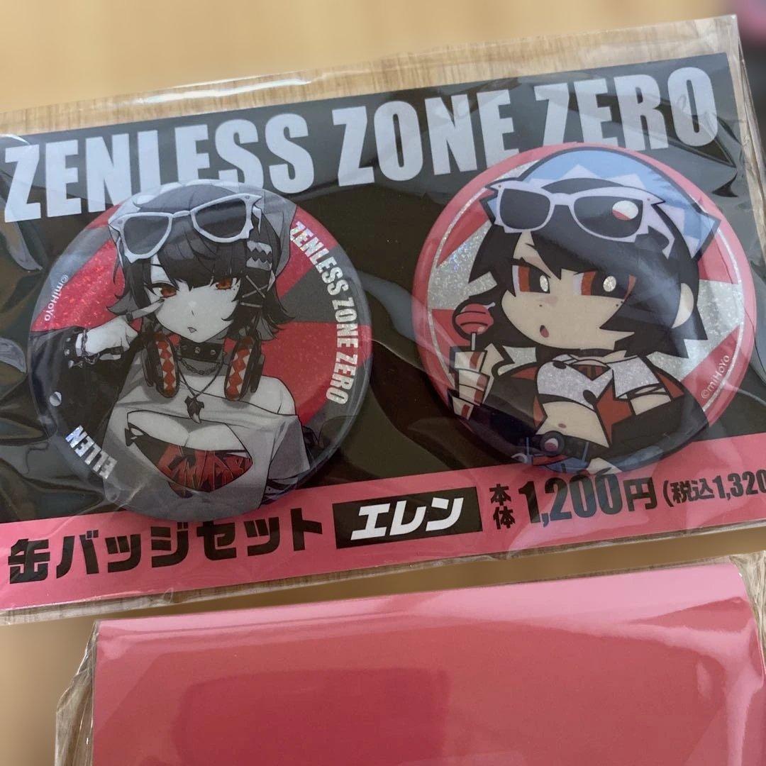 ４点　エレン ジョー ファミマ ゼンゼロ アクスタ　アクキー　缶　ゼンレスゾーン