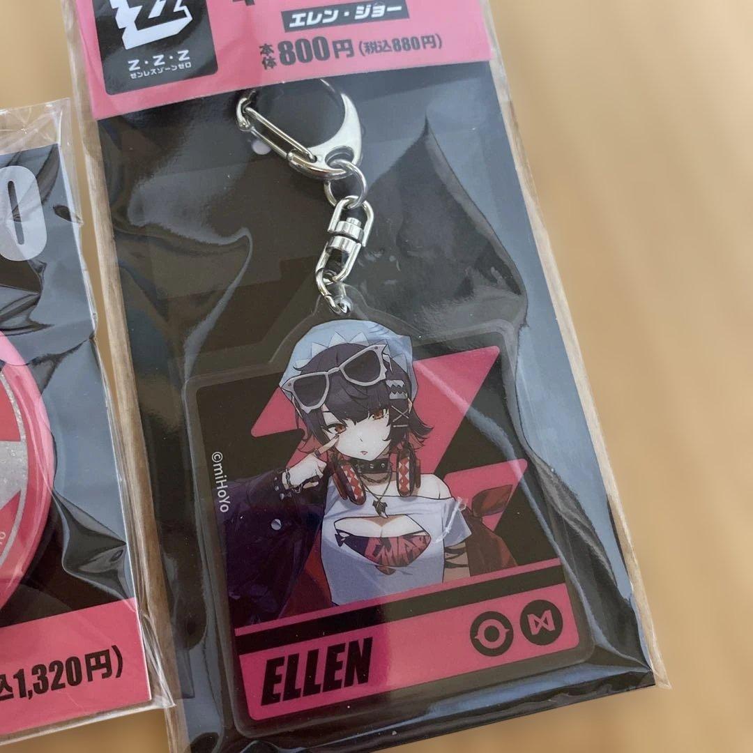 ４点　エレン ジョー ファミマ ゼンゼロ アクスタ　アクキー　缶　ゼンレスゾーン