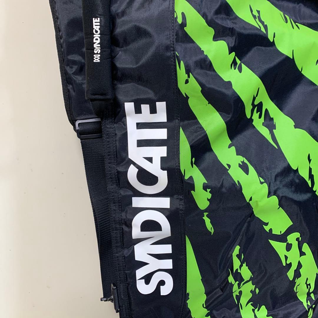 SYNDICATE サーフボード ハードケース 緑/黒 縦200cm 横63cm