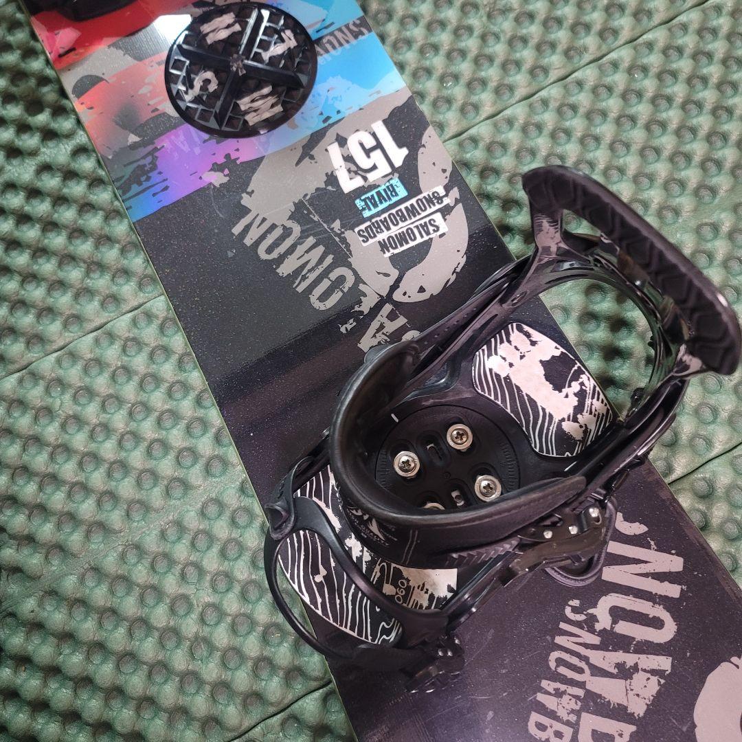 SALOMON RIVAL 157cm ＋ PACTビンディングS 2点セット