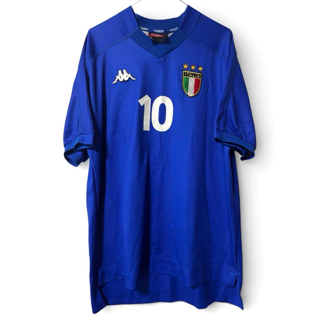 99年 イタリア代表 ユニフォーム バッジョ Kappa カッパ L サッカー