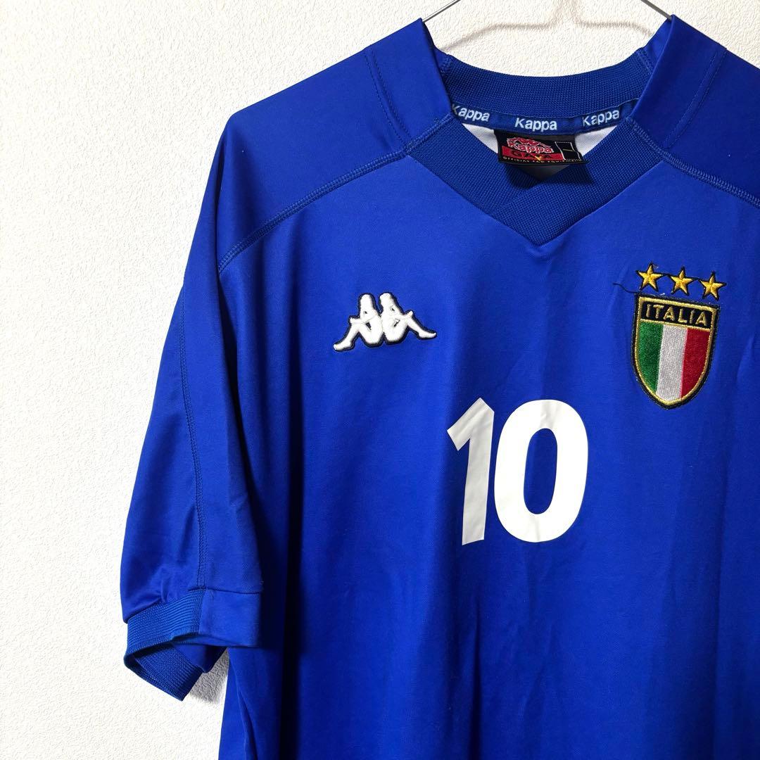 99年 イタリア代表 ユニフォーム バッジョ Kappa カッパ L サッカー
