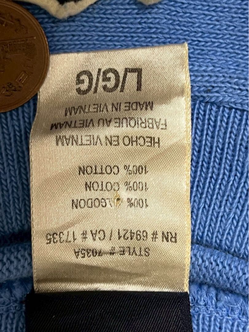 NFL CAMPBELL 34 フットボールロンＴ ブルー