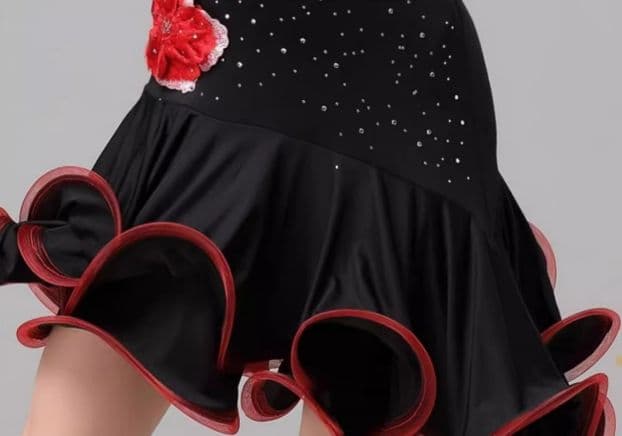 セール 社交ダンスドレス ラテンドレス 競技 デモ用 オーダーメイド